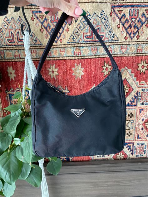 prada hobo bag vintage|vintage prada tote bags.